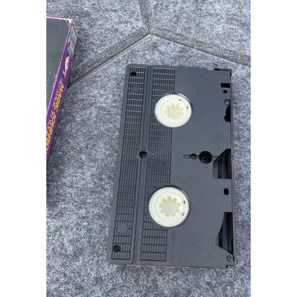 Vintage NBA Magic Johnson put magic in your game VHS tape 1989 vhs sports